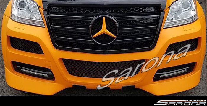 Custom Mercedes GL  SUV/SAV/Crossover Front Bumper (2006 - 2012) - $1950.00 (Part #MB-069-FB)
